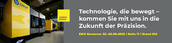 Banner Erwin Junker Maschinenfabrik GmbH Banner Erwin Junker Maschinenfabrik GmbH